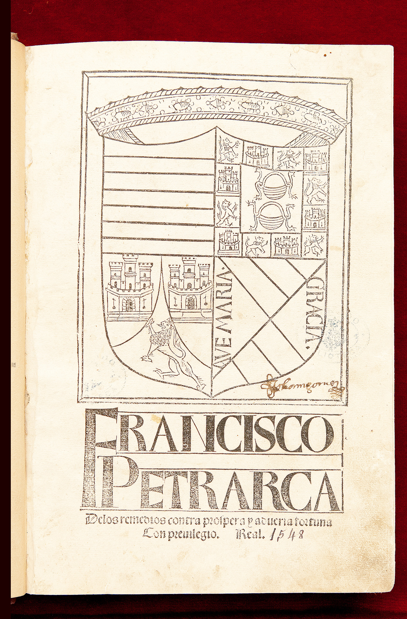 Petrarca. De los remedios contra próspera y adversa fortuna