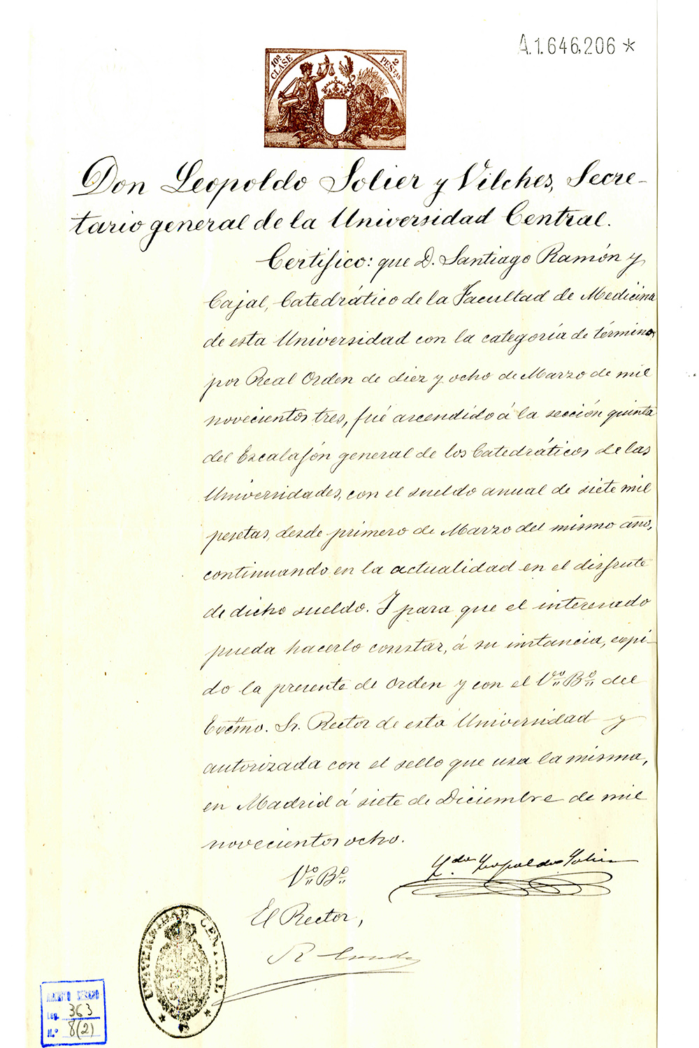 Senador designado (Leopoldo Solier Y Vilcher)